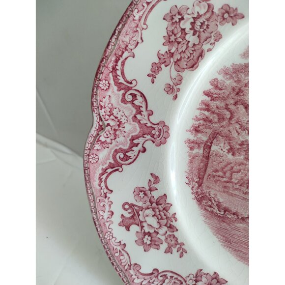 JOHNSON BROTHERS Dinner Plate10" Blarney Castle Old Britain Castles - Picture 5 of 12